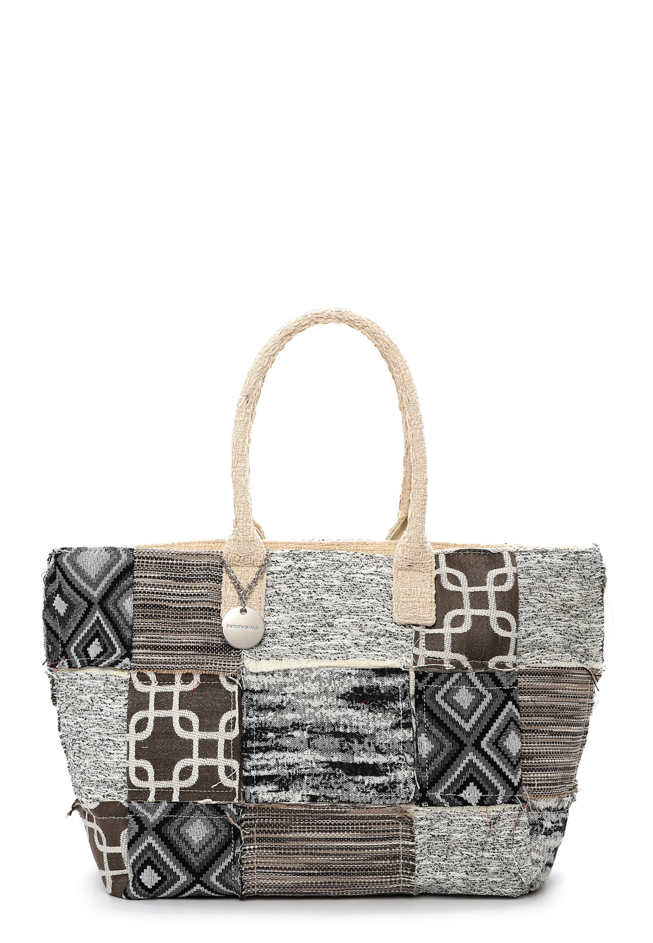 Cabas ' E&N Janneke ' Emily & Noah en noir : devant