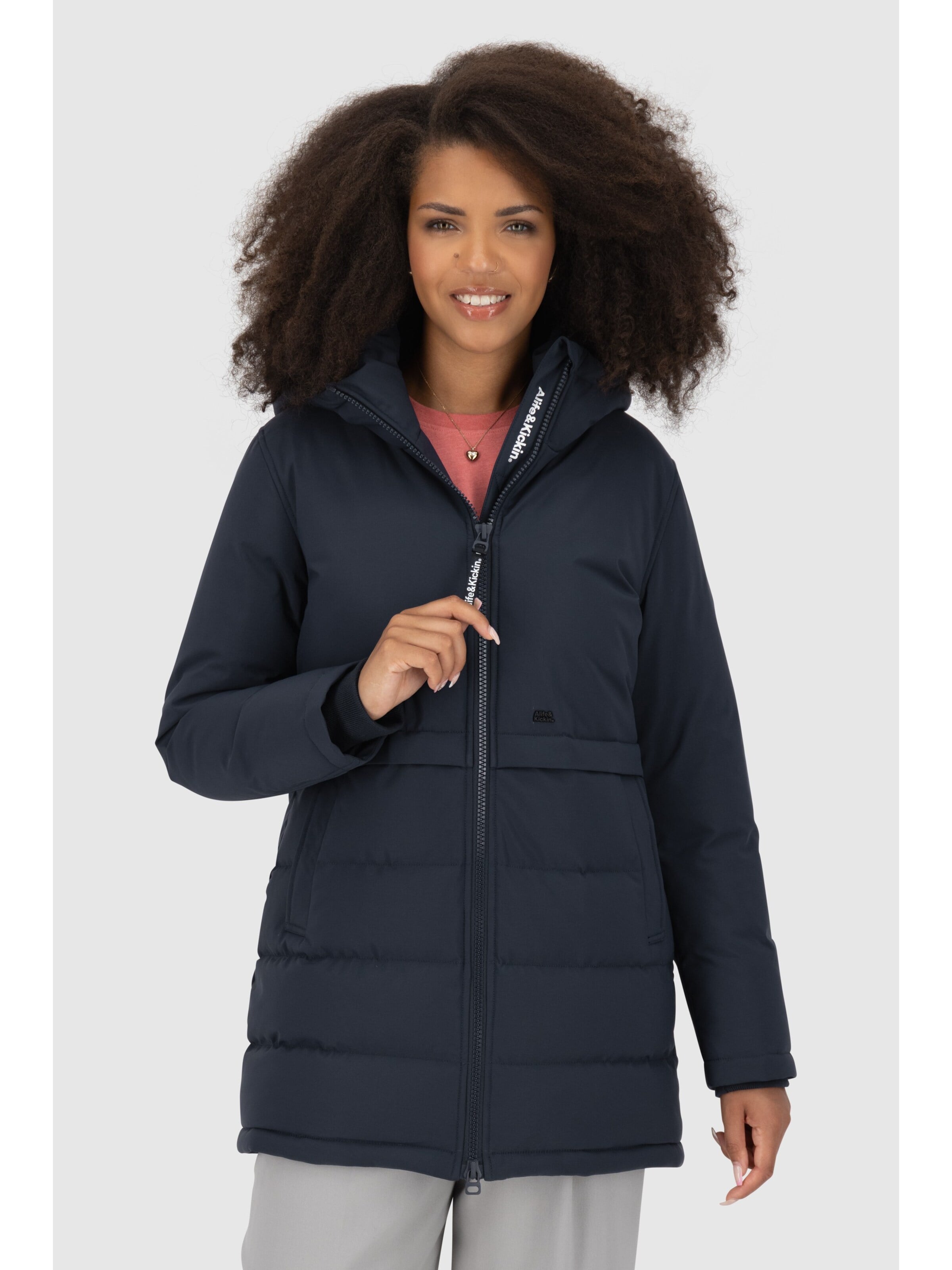 Veste d’hiver 'HanniAK A' alife & kickin en bleu : devant