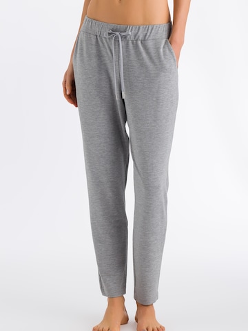 Effilé Pantalon ' Balance ' Hanro en gris : devant