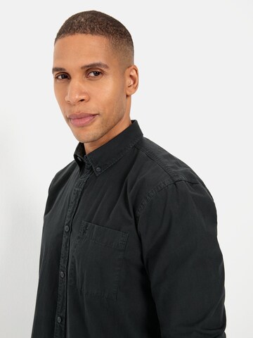 CAMEL ACTIVE Regular Fit Hemd in Schwarz