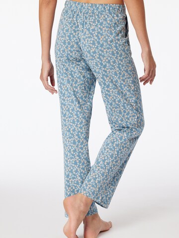 SCHIESSER Pyjamahose ' Mix & Relax  ' in Blau