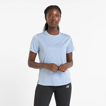 new balance Performance shirt 'Athletics' in Blue: front