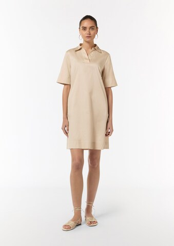 Robe COMMA en beige : devant