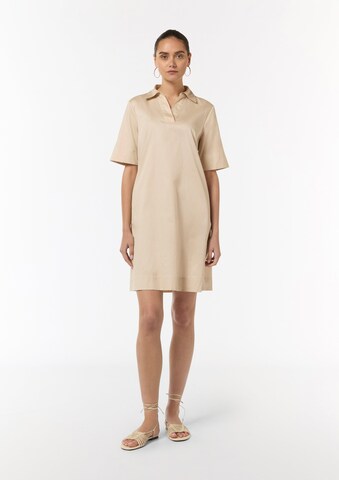 COMMA Dress in Beige: front