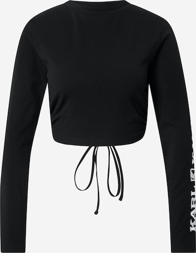 Karl Kani Shirt 'Retro' in Black / White, Item view