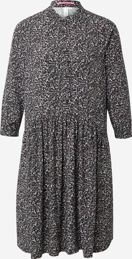 Rochie tip bluză Q/S by s.Oliver pe gri / negru, Vizualizare produs
