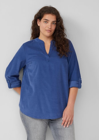 Chemisier s.Oliver en bleu : devant