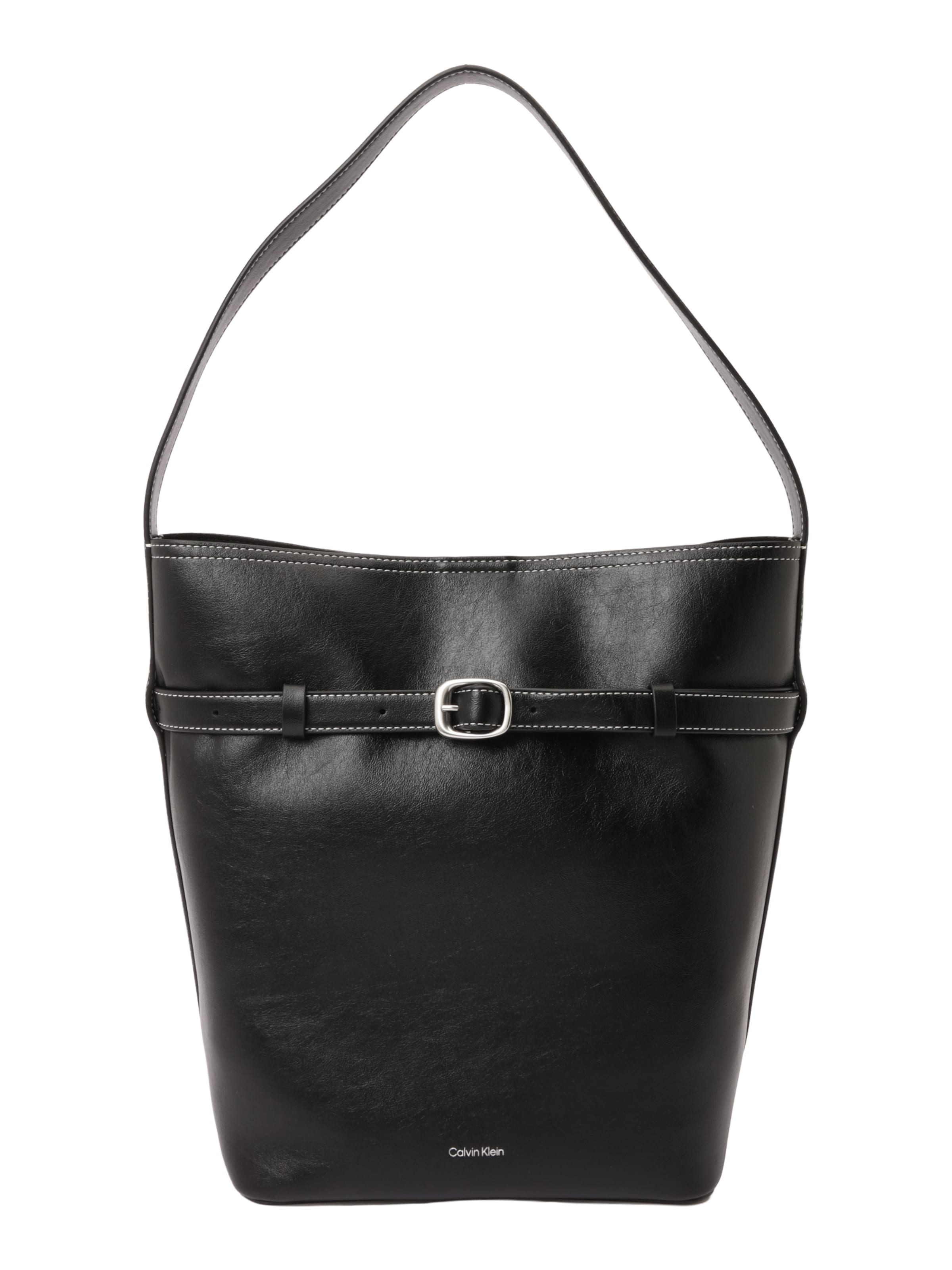 Sac bandoulière Calvin Klein en noir : devant