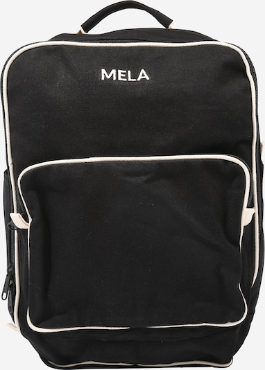MELAWEAR Nahrbtnik 'Rucksack MELA' | črna / bela barva, Prikaz izdelka