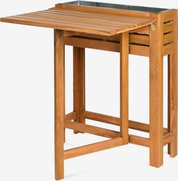 Depot Table 'Marta' in Brown: front