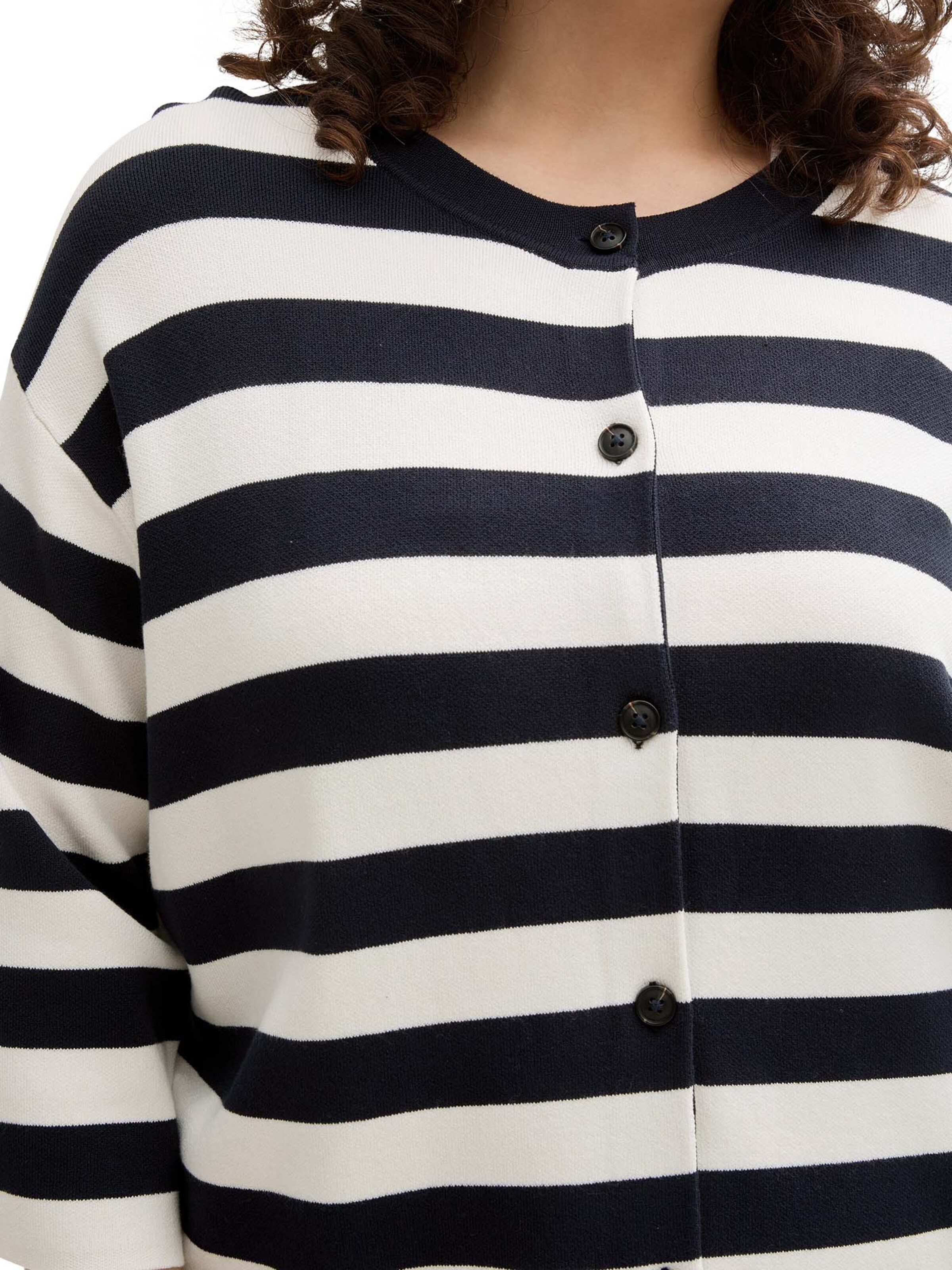 Tom Tailor Women + Πλεκτή ζακέτα σε μπλε