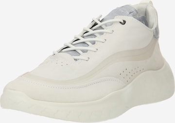 Baskets basses ECCO en blanc : devant