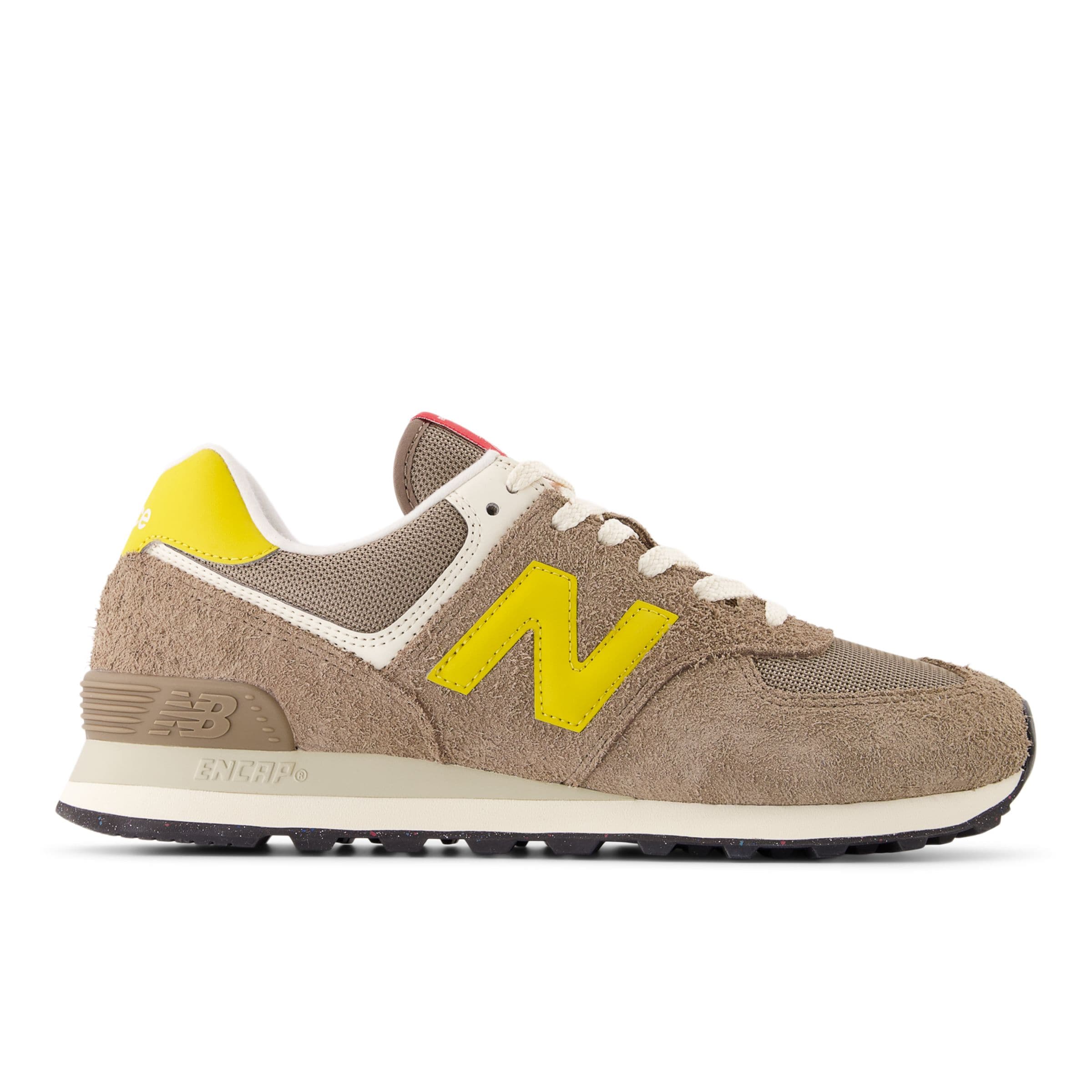 new balance Lage schoen '574' in Bruin: voorkant