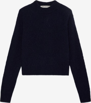 Trussardi Trui in Blauw: voorkant