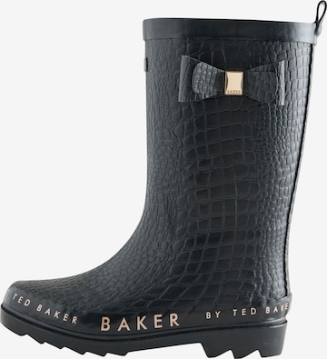 Baker by Ted Baker Rubber boot in Black: front