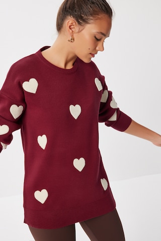 Pull-over Happiness İstanbul en rouge