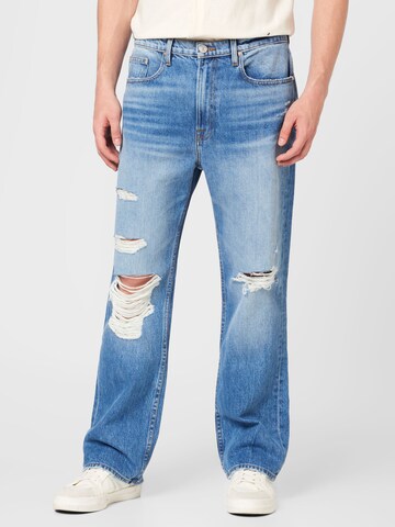 FRAME Regular Jeans i blå: framsida