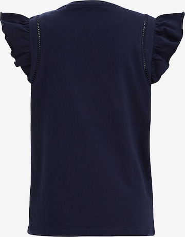 T-Shirt WE Fashion en bleu