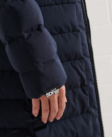 Superdry Winter Coat 'Artic' in Blue