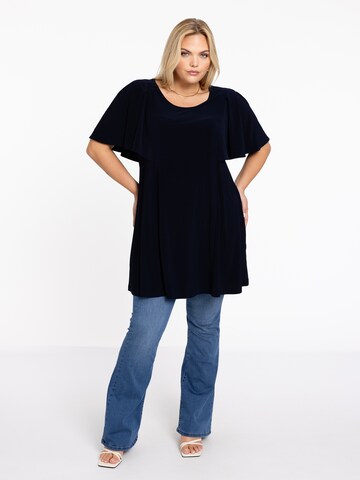 YOEK Tuniek in Blauw: voorkant