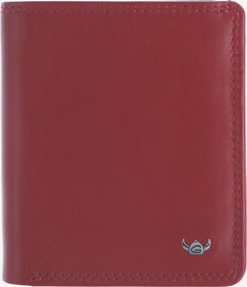 Portamonete 'Polo' di GOLDEN HEAD in rosso: frontale