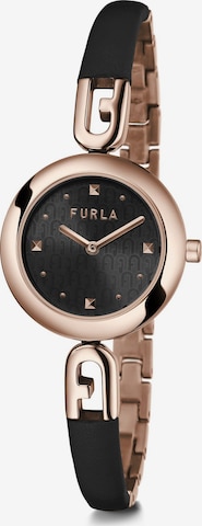 FURLA Analog Watch in Black: front