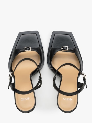 Estro Sandale '2391-5'‌‌‌‌‌‌‌‌‌‌ in Schwarz