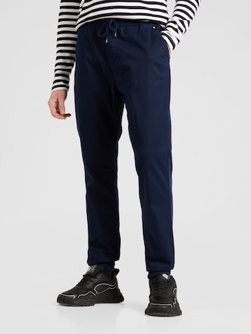 Tapered Pantaloni 'AUSTIN' de la Tommy Jeans pe albastru: față