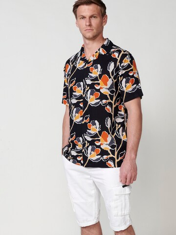KOROSHI Regular fit Srajca | črna barva