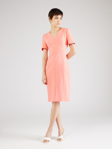 BOSS Black Dress 'DAMAISA' in Orange: front