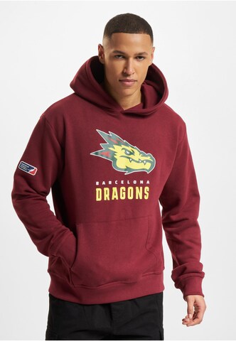 Sweat-shirt 'DefShop x European League of Football Barcelona Dragon' European League of Football en rouge : devant