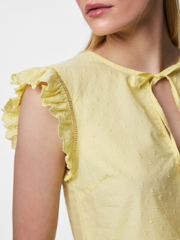 PIECES Blouse in Geel