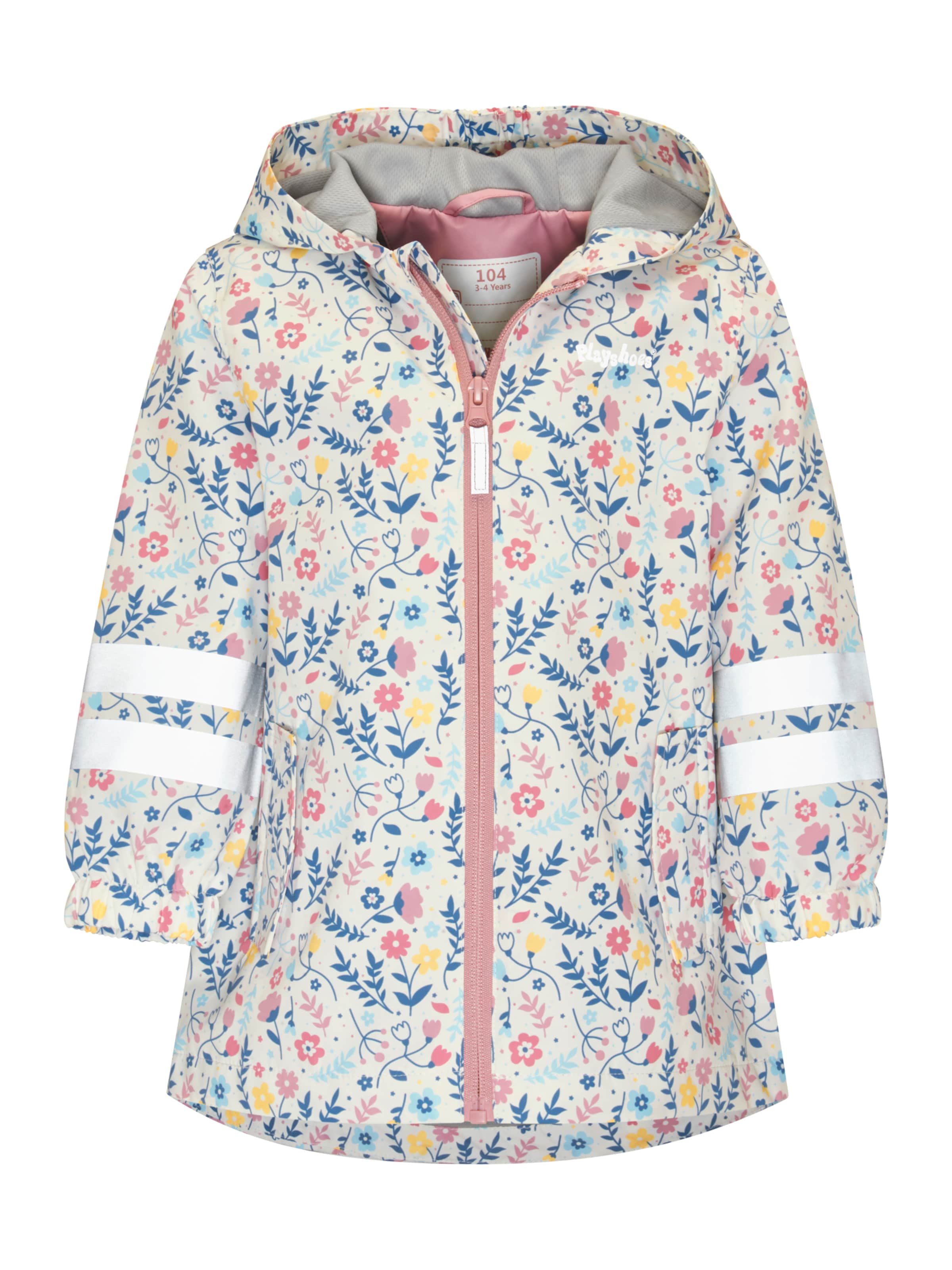 PLAYSHOES Weatherproof jacket in Beige: front