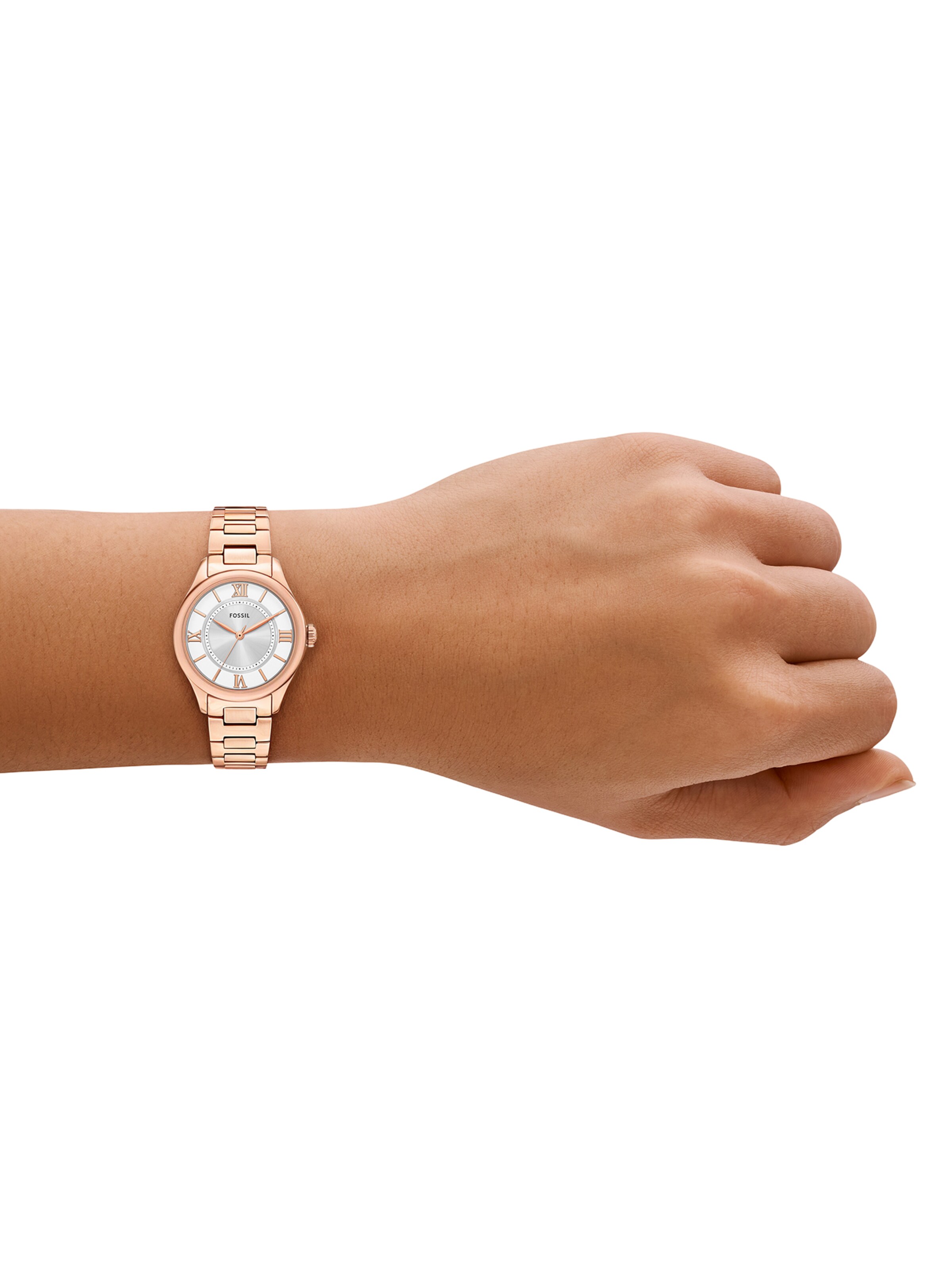 FOSSIL Аналоговые часы 'GILMORE' в Золотой