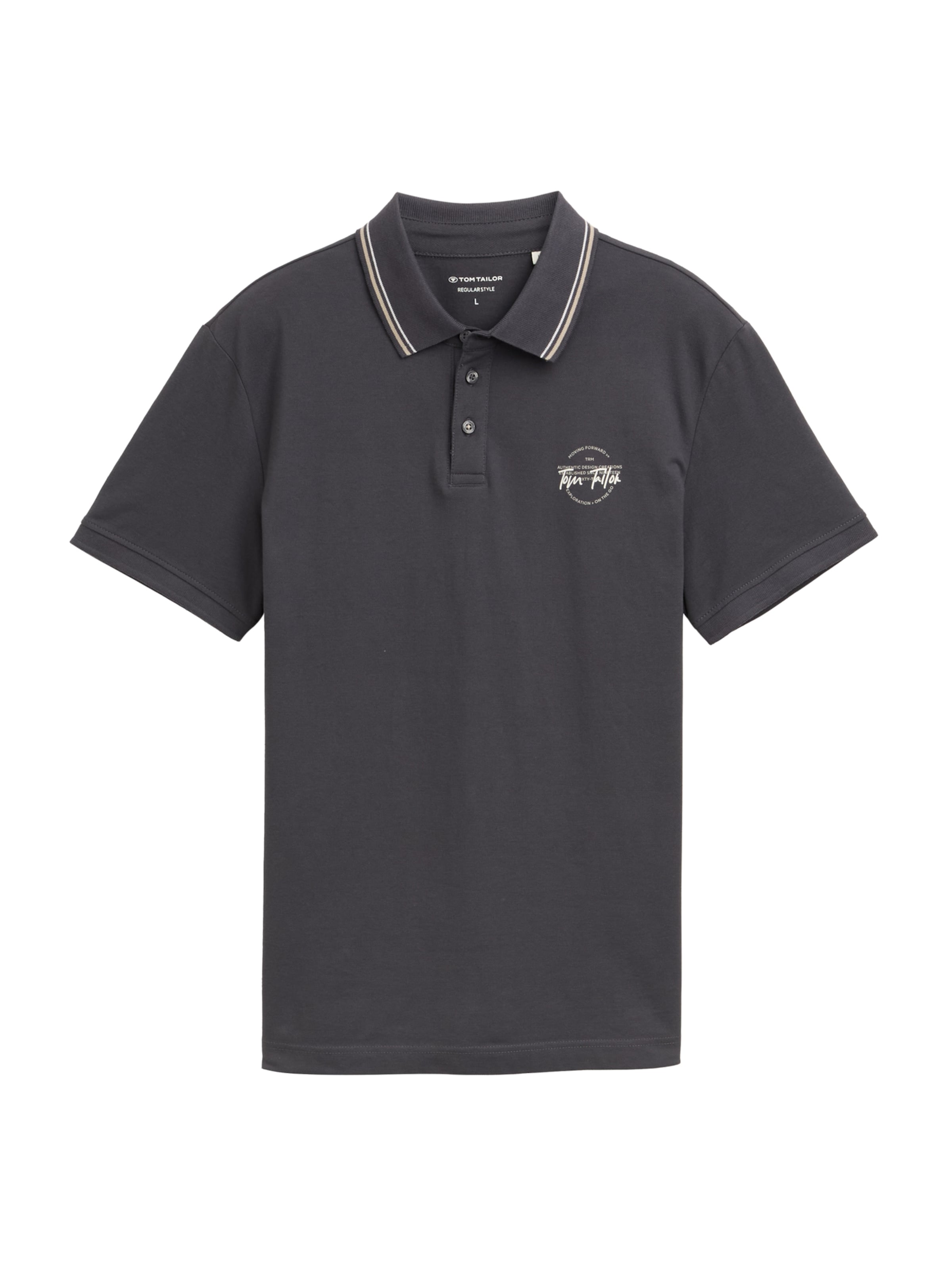 TOM TAILOR Tričko – šedá: přední strana