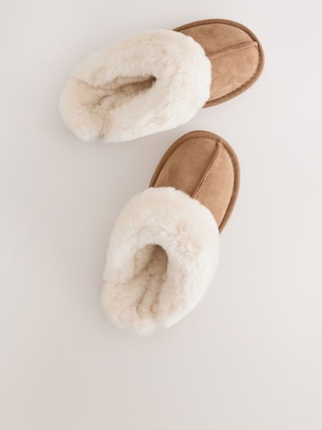 Next Huisschoenen in Bruin