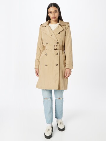 Lauren Ralph Lauren Between-Seasons Coat in Beige: front