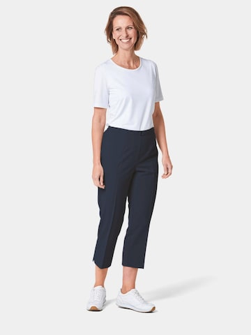 Goldner Regular Broek 'Martha' in Blauw