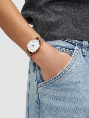 Montre à affichage analogique Liebeskind Berlin en or : devant