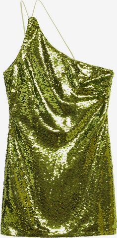 Robe de cocktail 'Xtina' MANGO en vert : devant