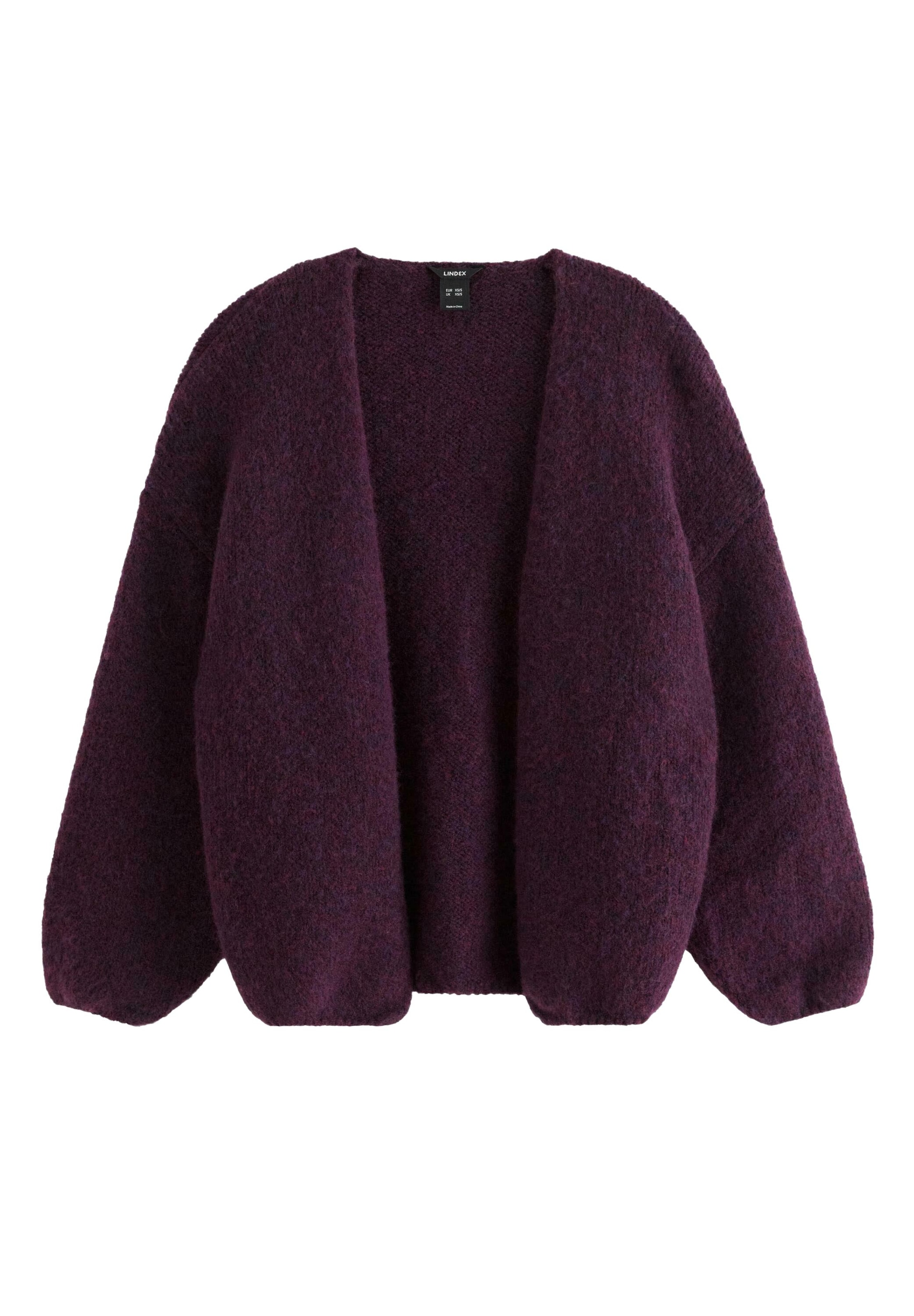 Lindex - Cárdigan 'Vanessa' en lila: frente