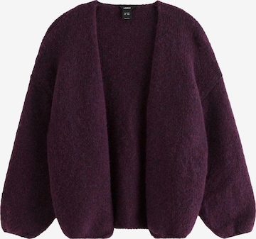 Lindex - Cárdigan 'Vanessa' en lila: frente