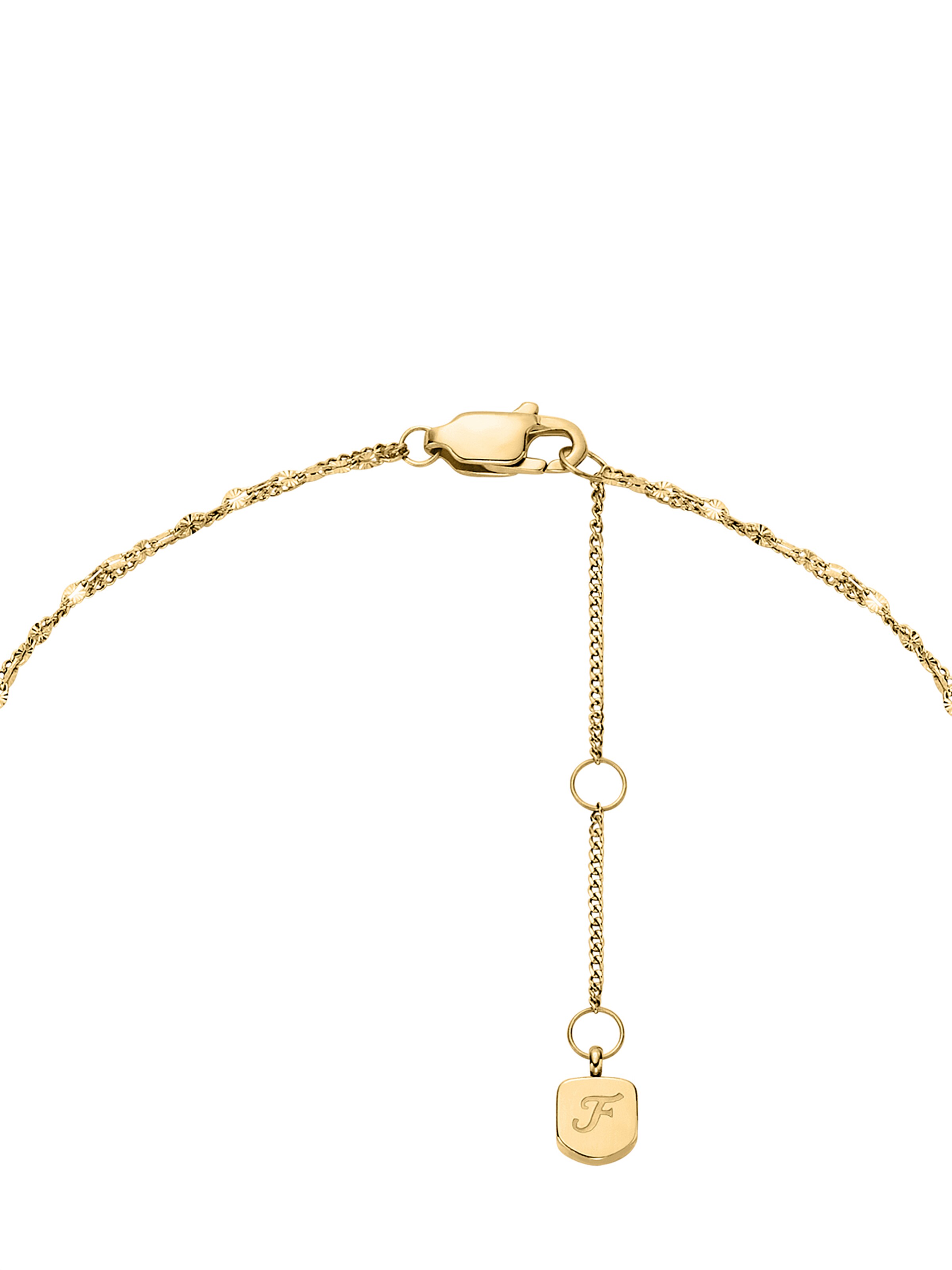 FOSSIL Necklace 'Sutton' in Gold