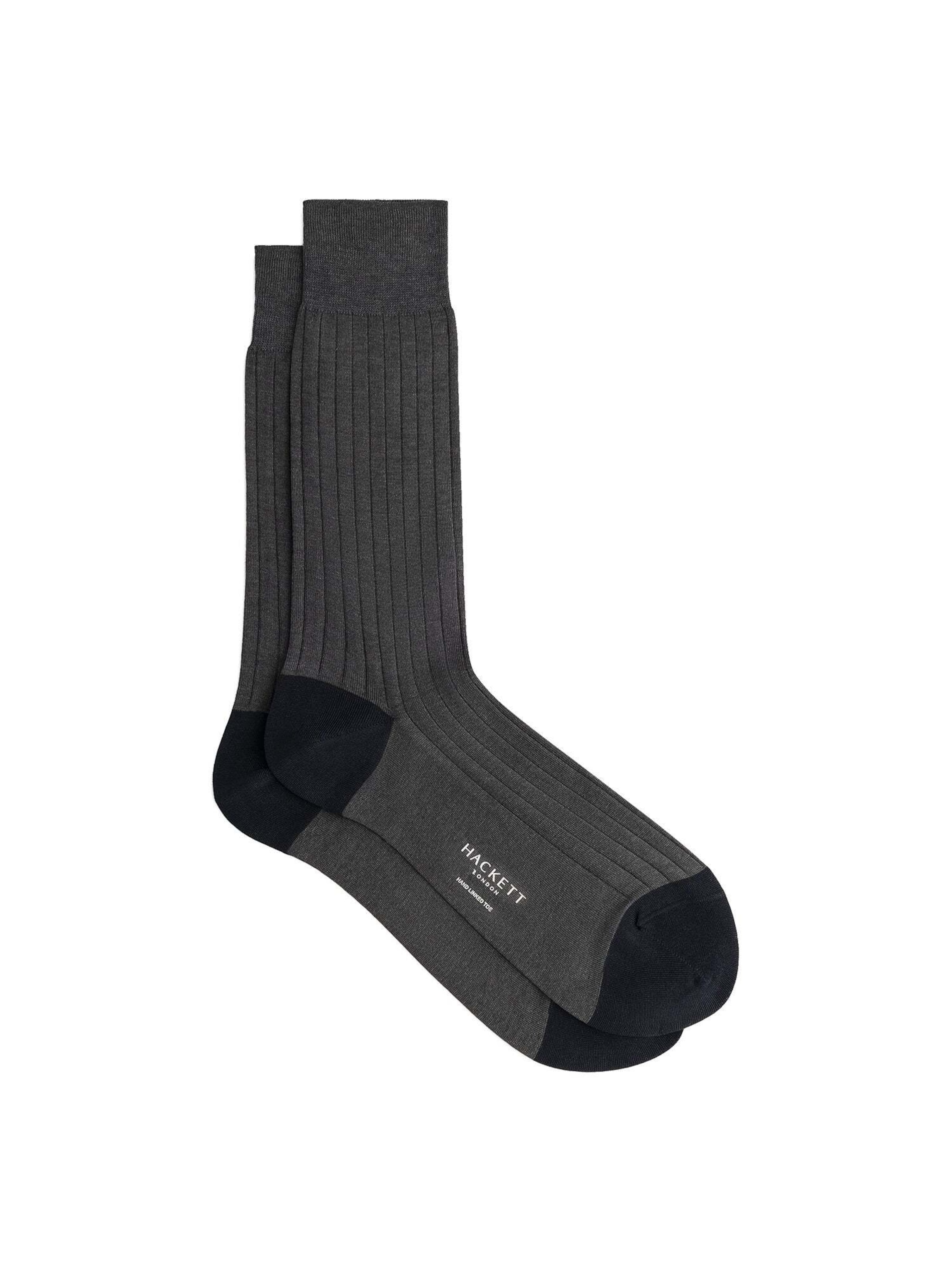 Hackett London Socken in Grau: Vorderseite