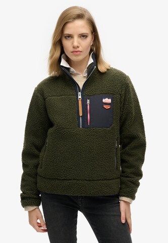 Superdry Trui in Groen: voorkant