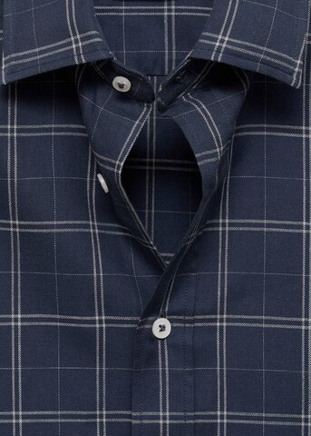 MANGO MAN Regular Fit Hemd 'Roma' in Blau