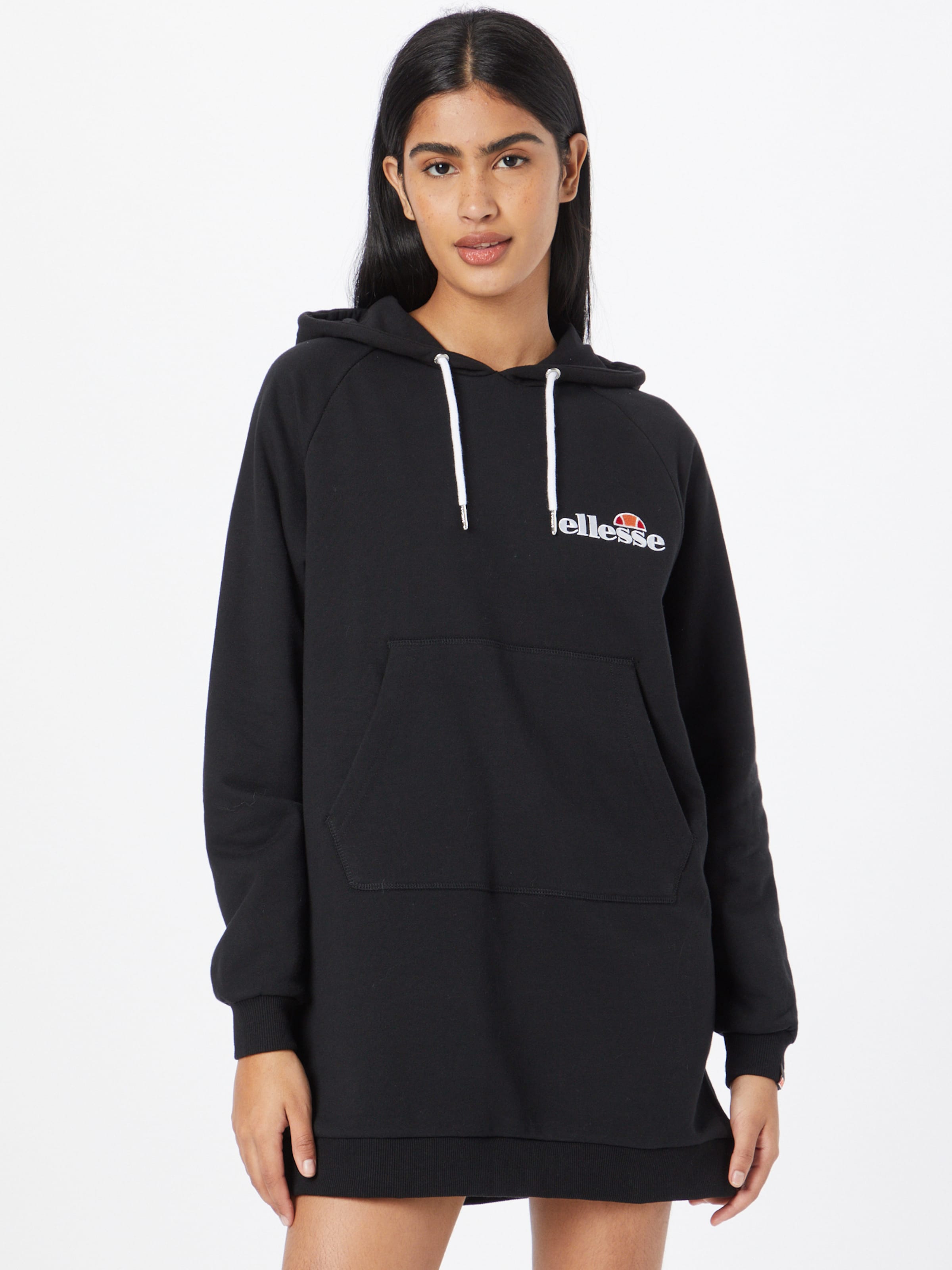Frauen Große Größen ELLESSE Kleid in Schwarz - NZ20082 Frauen Große Größen ELLESSE Kleid in Schwarz - NZ20082