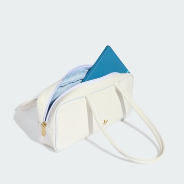 ADIDAS ORIGINALS Schultertasche 'Adicolor Elongated' in Weiß