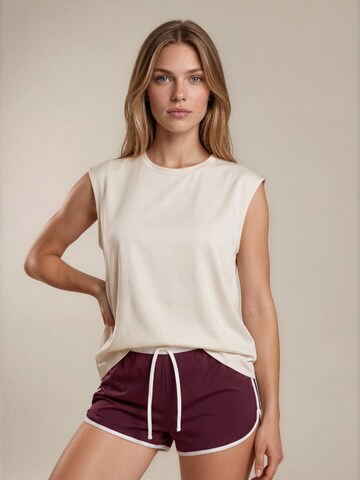 Haut Jayne en blanc