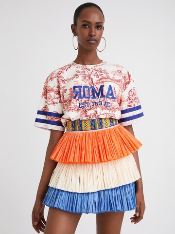 Desigual Shirt 'Roma' in Wit: voorkant